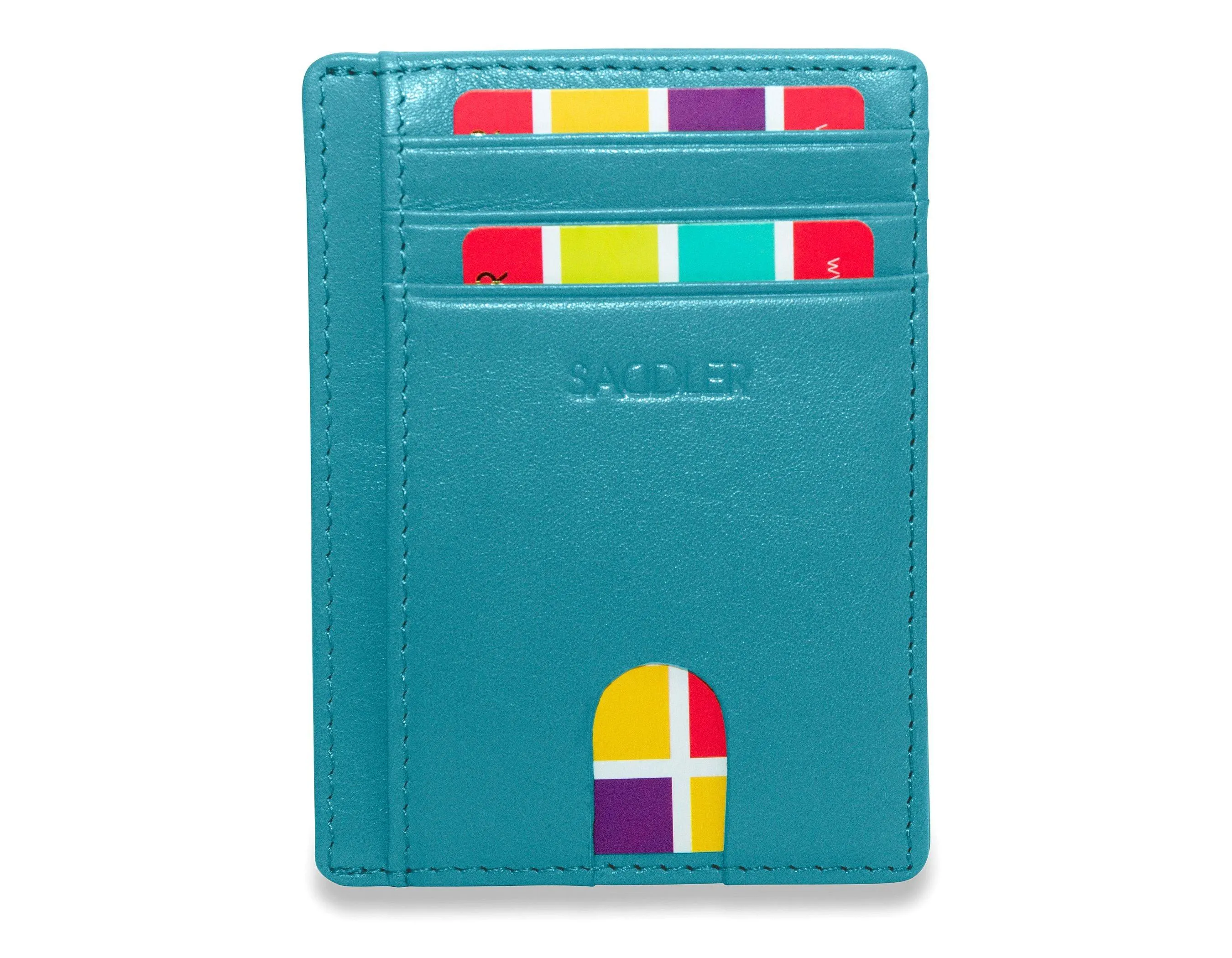 SADDLER STELLA Leather Minimalist Credit Card and ID Holder