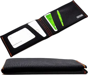SlimFold? Minimalist Wallet - RFID Option - Thin, Durable, and Waterproof Guaranteed - Made in USA - NANO Size