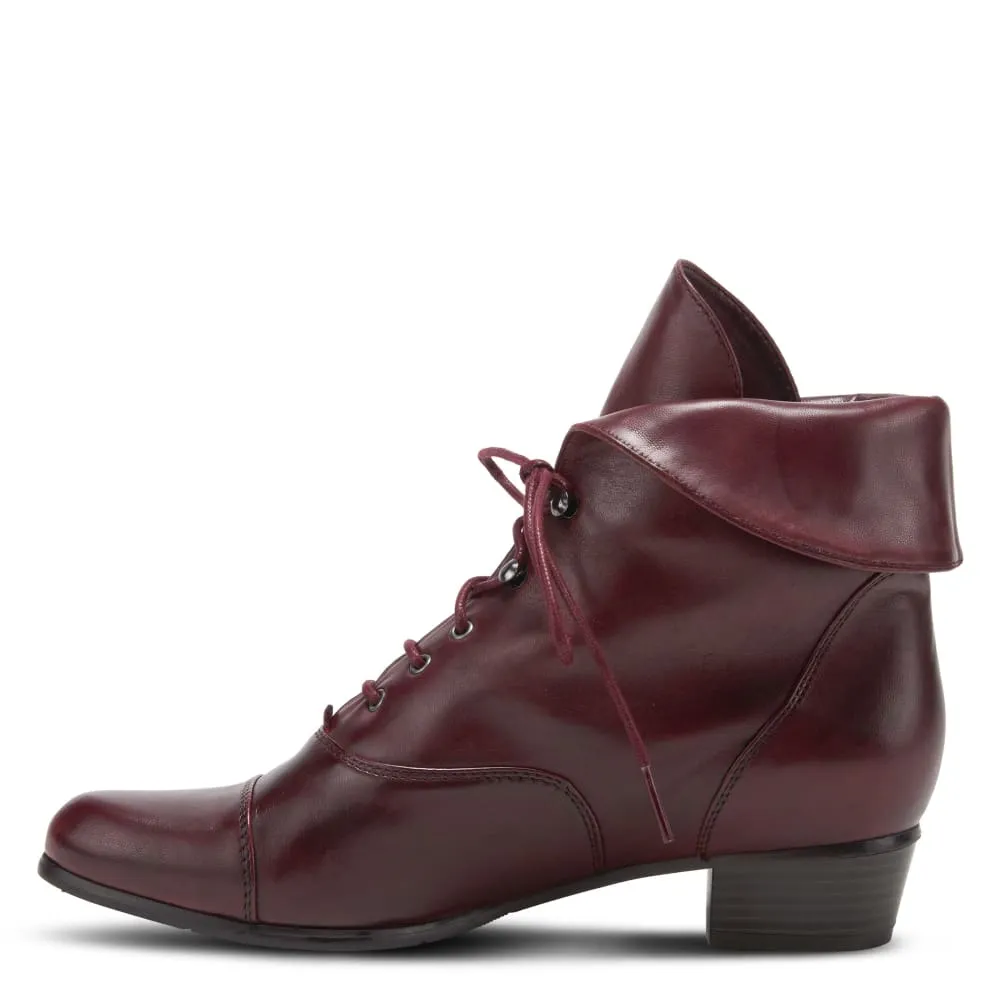 Spring Step Shoes Galil Women's Stylish and Versatile Polished Leather Boots