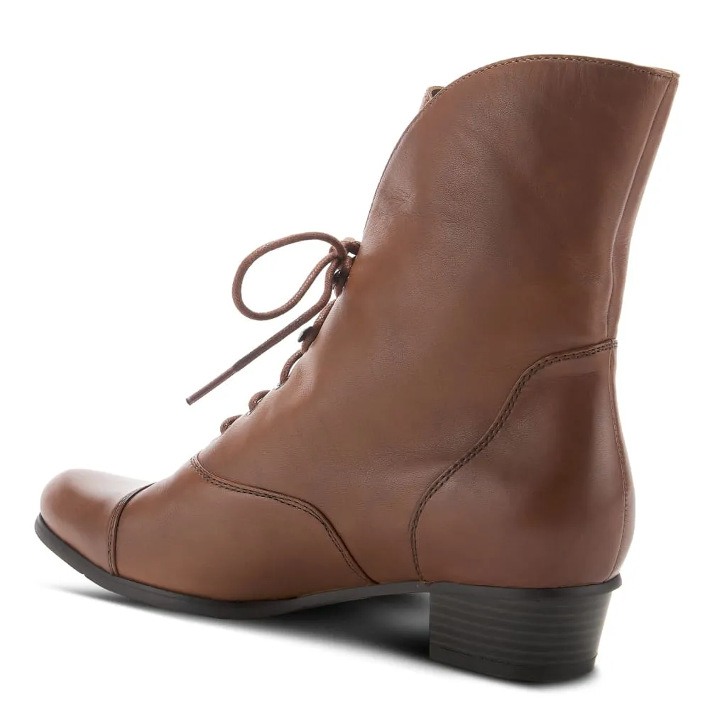 Spring Step Shoes Galil Women's Stylish and Versatile Polished Leather Boots