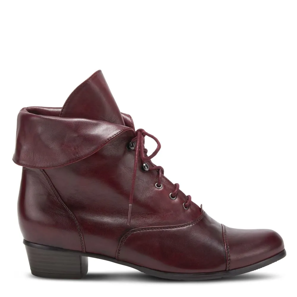 Spring Step Shoes Galil Women's Stylish and Versatile Polished Leather Boots