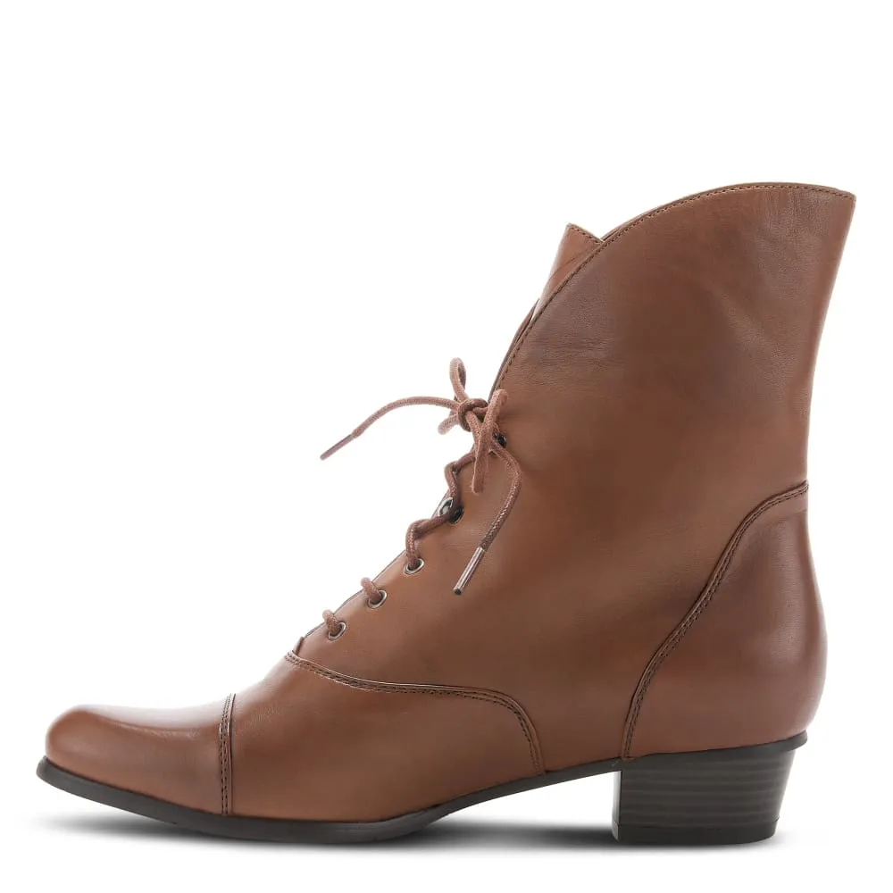 Spring Step Shoes Galil Women's Stylish and Versatile Polished Leather Boots