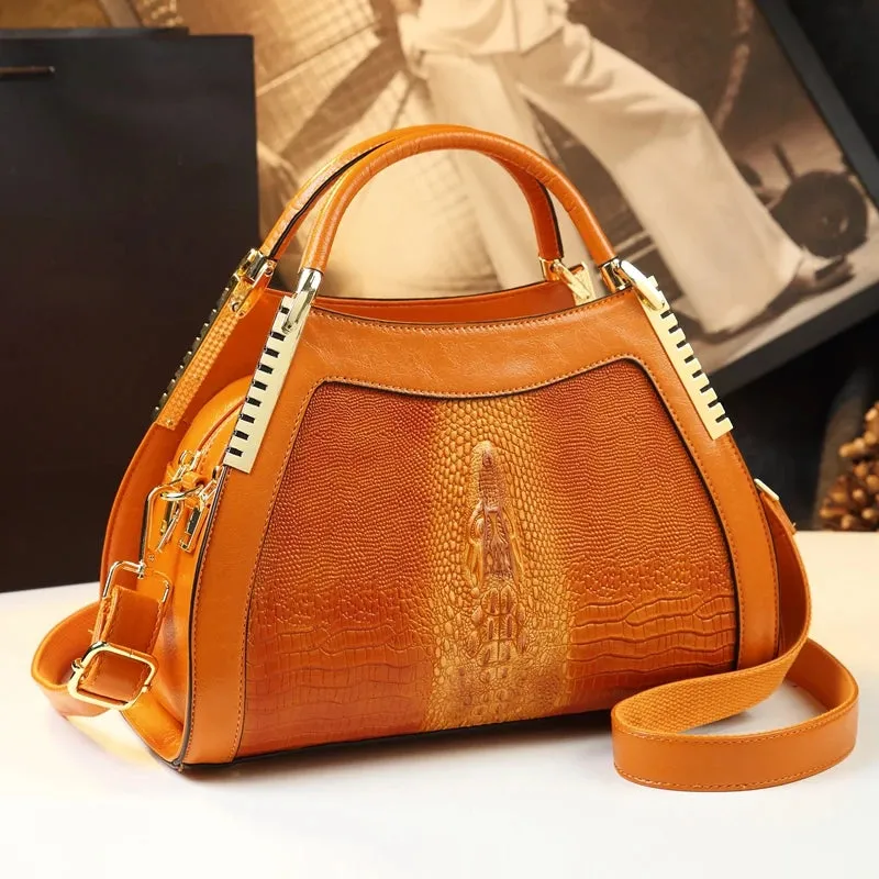 Tira Leather Handbag