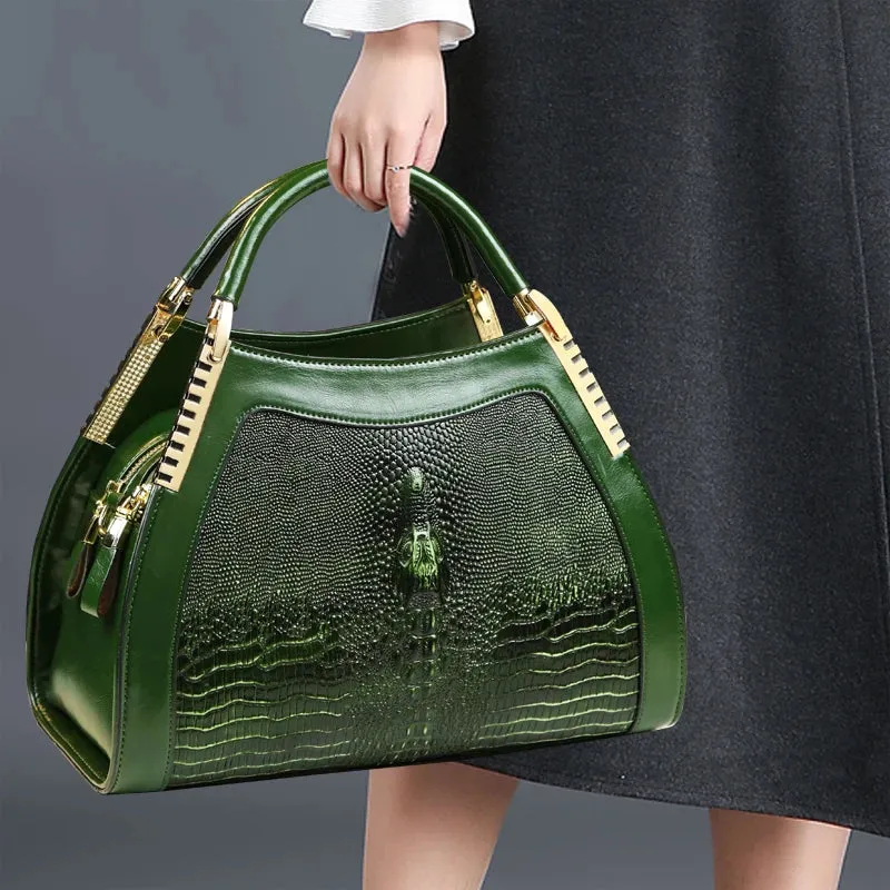 Tira Leather Handbag
