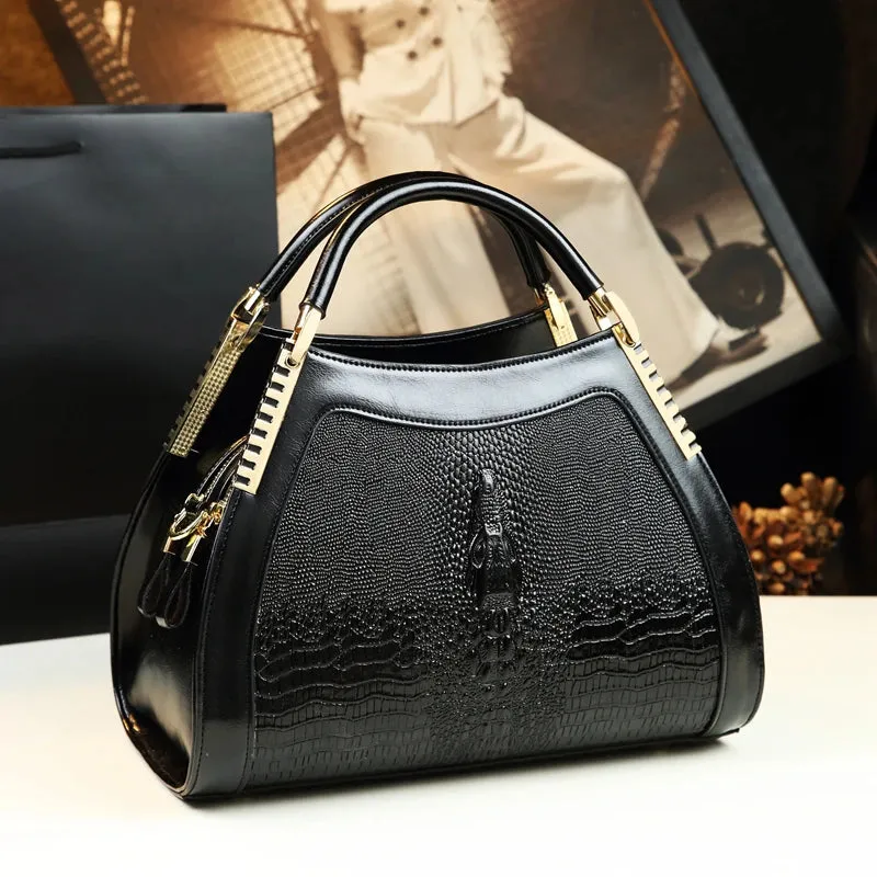 Tira Leather Handbag