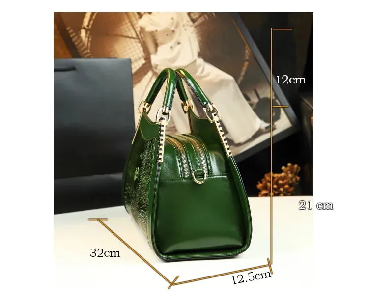 Tira Leather Handbag