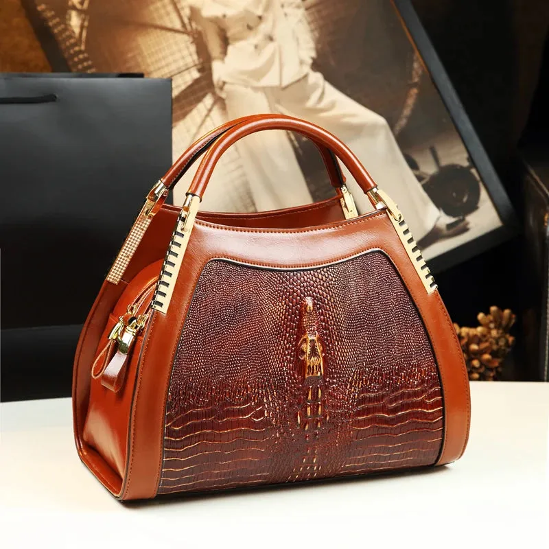 Tira Leather Handbag