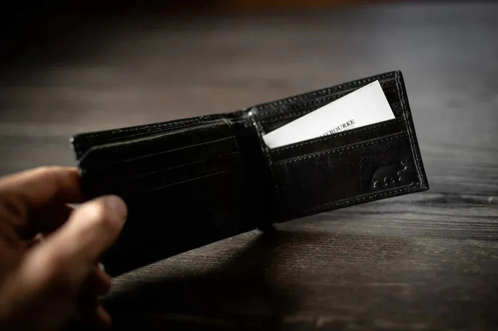 Top Grain Leather Bifold