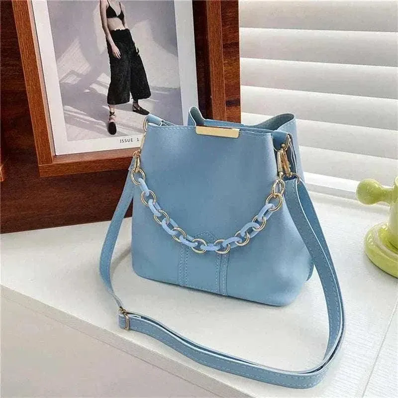 Women Leather Shoulder Bag - Stylish & Compact Handbag - WSH026