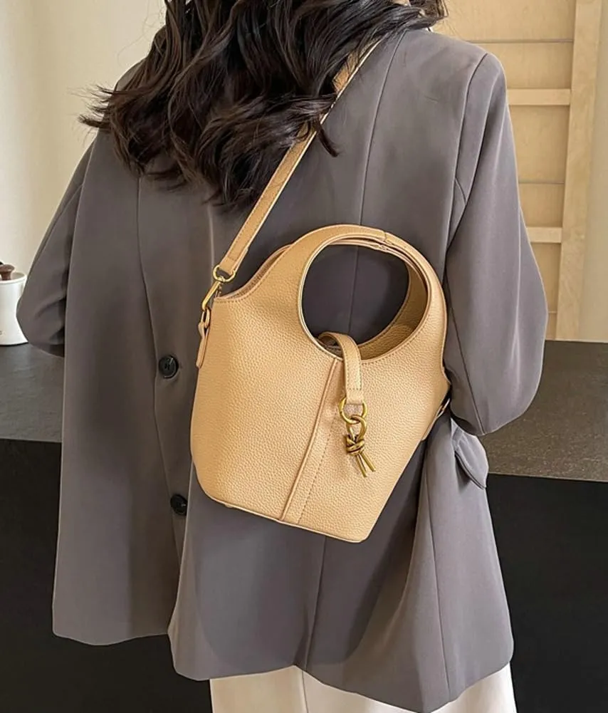 Women's PU Leather Hobo Shoulder Crossbody Bag - Vintage Tote Small Handbag Purse