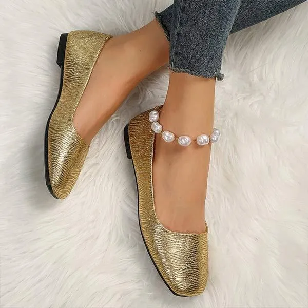 Women's Stylish Versatile Low-Profile Flat Shoes 12748333C