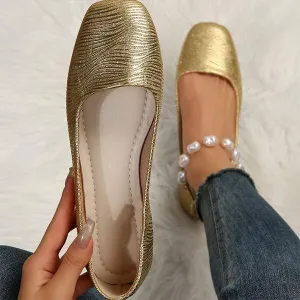 Women's Stylish Versatile Low-Profile Flat Shoes 12748333C