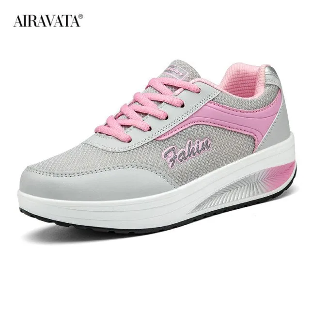 Women's Walking Shoes Fashion Lightweight Breathable Sneakers